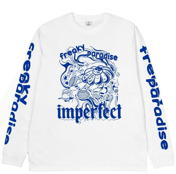 Freaky Paradise Long Sleeve — Putih